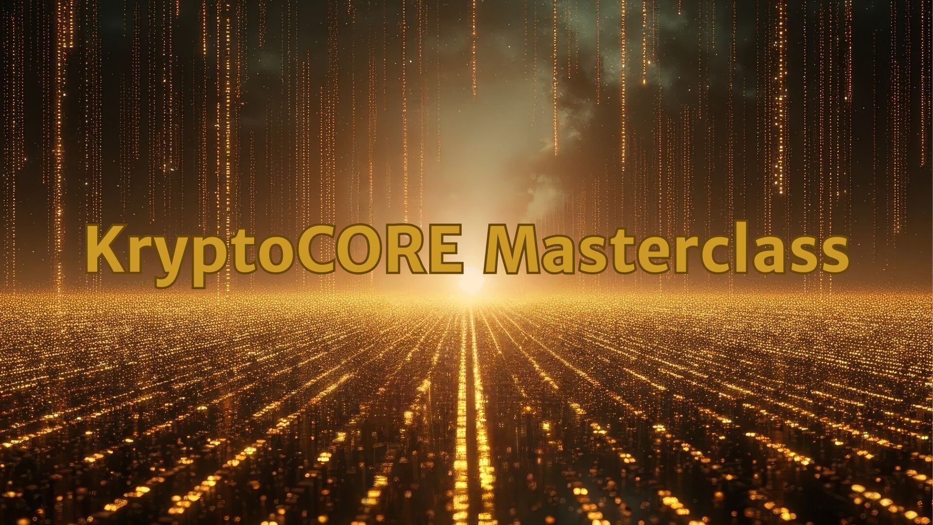 kryptocore masterclass